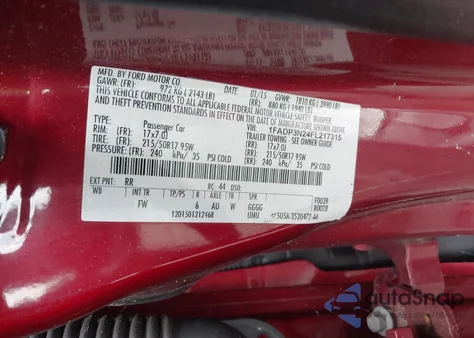 2015 Ford Focus Titanium из США, поврежденный, VIN 1FADP3N24FL217315